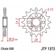 JT ZĘBATKA PRZEDNIA 2042 16 Z GUMĄ HONDA NC 700S/X '12-'13, INTEGRA 700D '12-'13 (JTF1373.16RB)* (ŁAŃC. 520)