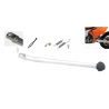 BUZZETTI STOPKA BOCZNA KTM EGS/EXC 125/200/250/300/380 '98-'07 EXC 450/520/525 '03-'07 SREBRNA (ALUMINIOWA)