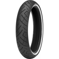 SHINKO OPONA 130/60-23 777 75H TL REINF WW BIAŁY BOK PRZÓD DOT 47/2023