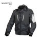 MACNA WYPRZEDAŻ KURTKA Z KAPTUREM ANGLE MOTORCYCLE JACKET BLACK GREY CAMO/WHITE KOLOR CZARNY SZARY CAMO/BIAŁY ROZMIAR L