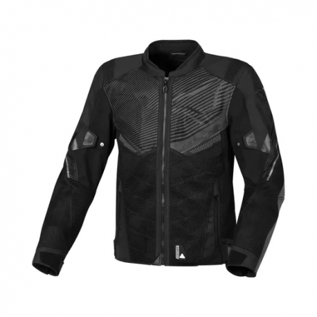 MACNA WYPRZEDAŻ KURTKA FOXTER MOTORCYCLE JACKET BLACK KOLOR CZARNY ROZMIAR L