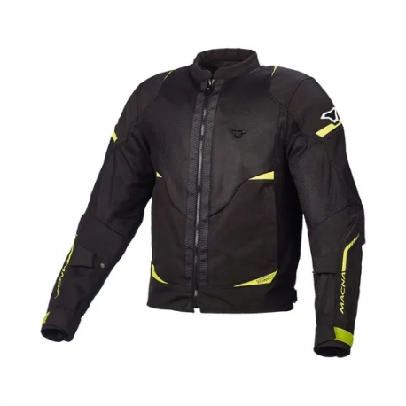 MACNA WYPRZEDAŻ KURTKA (MESH I WYPINANY RAINTEX) HURRACAGE MOTORCYCLE JACKET BLACK KOLOR CZARNY ROZMIAR XS