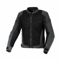 MACNA WYPRZEDAŻ KURTKA VELOTURA NIGHT EYE MOTORCYCLE JACKET BLACK KOLOR CZARNY ROZMIAR M