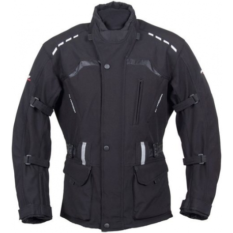 ROLEFF PROMOCJA KURTKA TEKSTYLNA DŁUGA SOFTSHELL MODEL RO1512 (3W1) KOLOR CZARNY ROZMIAR XXL