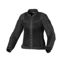 MACNA WYPRZEDAŻ KURTKA DAMSKA VELOTURA LADIES MOTORCYCLE JACKET BLACK KOLOR CZARNY ROZMIAR L