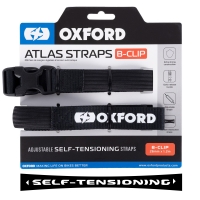 OXFORD PASY TRANSPORTOWE ATLAS B-CLIP 26MM X 1,2 M KOLOR CZARNY