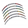 PROGRIP TAŚMA OZDOBNA NA FELGI RACING KOLOR CZERWONY (WYPUKŁA) (5026-107) WYPRZEDAŻ