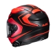 KASK HJC F71 IDLE RED/BLACK M