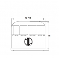 MIW (MEIWA) 2024/03 FILTR OLEJU BMW G 310 R / GS '17-'22 (OEM: 11428562889)