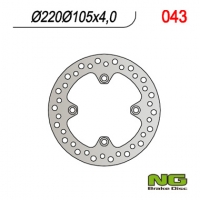 NG TARCZA HAMULCOWA TYŁ HONDA XL 125V VARADERO '01-'13, XR 400 '95-05, XR 250 '91-04, CBR 125 R '03-'17, CRF 230 '07-12, SUZUKI 