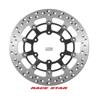 NG TARCZA HAMULCOWA PRZÓD RACE STAR PREMIUM SUZUKI GSX-R 600/750/1000 '08-'18 (310X102X5MM) (6X8,25MM) PŁYWAJĄCA (ŚRODEK ALUMINI