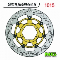 NG TARCZA HAMULCOWA PRZÓD HONDA CBR 1000 RR '06-'07, VTR 1000 SP1/SP2 '00-'04 (320X94X4,5MM) (6X6,5MM) PŁYWAJĄCA