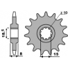 PBR ZĘBATKA PRZEDNIA 599 14 18NC (ŁAŃC. 415)