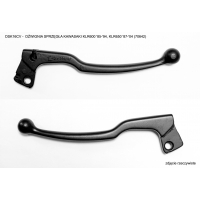 V PARTS (VICMA) DŹWIGNIA SPRZĘGŁA KAWASAKI KLR600 '85-'94, KLR650 '87-'04, KOLOR CZARNY (DSK16CV) DSS16CV, DSS17CV (73362) (70