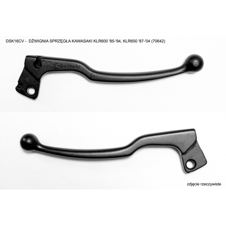 V PARTS (VICMA) DŹWIGNIA SPRZĘGŁA KAWASAKI KLR600 '85-'94, KLR650 '87-'04, KOLOR CZARNY (DSK16CV) DSS16CV, DSS17CV (73362) (70