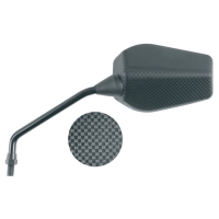VICMA LUSTERKO LEWE, ŚREDNICA GWINTU 10MM, STRONA PRAWA, KOLOR CARBON DERBI GP1 50/250 2005-2007 (E295I)