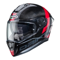 CABERG WYPRZEDAŻ KASK INTEGRALNY Z BLENDĄ MODEL DRIFT EVO CARBON SONIC (PINLOCK) KOLOR SZARY/CZERWONY ROZMIAR XS (PINLOCK W ZEST