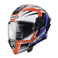 CABERG WYPRZEDAŻ KASK INTEGRALNY Z BLENDĄ MODEL DRIFT EVO MR55 (CIEMNY WIZJER W ZESTAWIE) KOLOR CZERWONY/NIEBIESKI/BIAŁY ROZMIAR