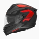 NOX KASK INTEGRALNY (FULL FACE) Z BLENDĄ N304S CARVER KOLOR CZARNY/CZERWONY MAT ROZMIAR L