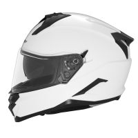 NOX KASK INTEGRALNY (FULL FACE) Z BLENDĄ N304S SOLID KOLOR BIAŁY POŁYSK ROZMIAR M