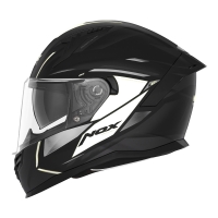 NOX PROMOCJA KASK INTEGRALNY (FULL FACE) Z BLENDĄ N401 XENO KOLOR CZARNY/BIAŁY MAT ROZMIAR M