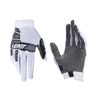 LEATT RĘKAWICE MOTO 1.5 GRIPR GLOVE WHITE KOLOR BIAŁY/CZARNY ROZMIAR M