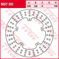 TRW LUCAS ZF TARCZA HAMULCOWA TYŁ APRILIA SR 125/300 '11-, GILERA NEXUS 250 '06-'08, NEXUS 125 '07-'15, NEXUS 300 '08-'14, NEXUS