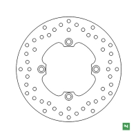 NEWFREN TARCZA HAMULCOWA TYŁ HONDA XL 600/650/700V TRANSALP '91-'07 CB 500 '97-'05 CB750 '92-'02 CB 900 HORNET '02-'07 BUELL