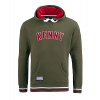 KENNY RACING BLUZA Z KAPTUREM MODEL ACADEMY KOLOR ZIELONY ROZMIAR S