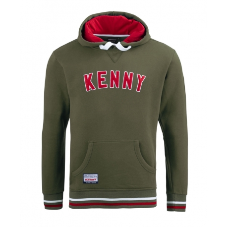 KENNY RACING BLUZA Z KAPTUREM MODEL ACADEMY KOLOR ZIELONY ROZMIAR M