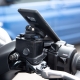 UCHWYT MOTOCYKLOWY NA TELEFON NA ZBIORNIK PŁYNU HAMULCOWEGO SP CONNECT SPC+ BLACK