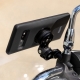 UCHWYT MOTOCYKLOWY NA TELEFON NA ŚRUBĘ W KIEROWNICY SP CONNECT SPC+ CLUTCH MOTO MOUNT PRO BLACK