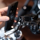 UCHWYT MOTOCYKLOWY NA TELEFON NA ŚRUBĘ W KIEROWNICY SP CONNECT SPC+ CLUTCH MOTO MOUNT PRO CHOME