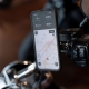 UCHWYT MOTOCYKLOWY NA TELEFON NA ŚRUBĘ W KIEROWNICY SP CONNECT SPC+ CLUTCH MOTO MOUNT PRO CHOME