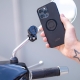 UCHWYT MOTOCYKLOWY NA TELEFON NA LUSTERKO SP CONNECT SPC+ MIRROR MOTO MOUNT PRO BLACK