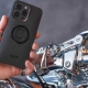 UCHWYT MOTOCYKLOWY NA TELEFON NA KIEROWNICĘ SP CONNECT SPC+ MOTO MOUNT PRO CHROME