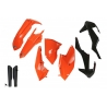 UFO KOMPLET PLASTIKÓW (FULL KIT) Z OSŁONAMI TELESKOPÓW (AMORTYZATORÓW) KTM EXC/EXC-F TPI '17-'19, KOLOR OEM '17 I '19 OEM (POMAR