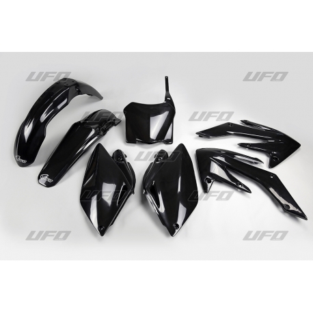 UFO KOMPLET PLASTIKÓW HONDA CRF 250R '08-'09 KOLOR CZARNY HO112BE001 (HO112E001)