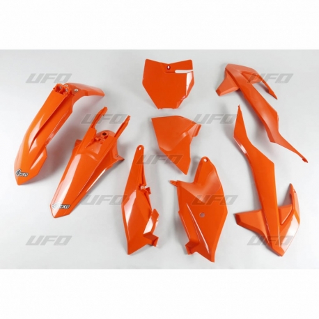 UFO KOMPLET PLASTIKÓW KTM SX 85 '18-'23 KOLOR POMARAŃCZOWY (KT519E127)