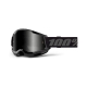 100 PROCENT GOGLE MODEL STRATA 2 SAND BLACK - SMOKE LENS - KOLOR CZARNY/SZARY SZYBKA PRZYCIEMNIANA