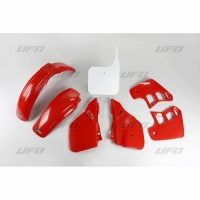 UFO KOMPLET PLASTIKÓW HONDA CR 250 '88-'89 KOLOR OEM (CZERWONY/BIAŁY) (HO092E999)