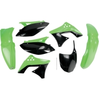 UFO KOMPLET PLASTIKÓW KAWASAKI KXF 250 '09- '12 KOLOR OEM (ZIELONY/CZARNY) (KA212E999)