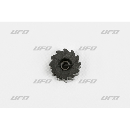 UFO ROLKA ŁAŃCUCHA KAWASAKI KXF 250 '09-'20, KXF 450 '09-'18 KOLOR CZARNY ZEBATA (8X38X24MM) 79-5014