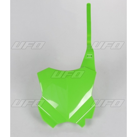 UFO TABLICA NA NUMER STARTOWY KAWASAKI KXF 250 '17-'23, KXF 450 '16-'23 KOLOR ZIELONY