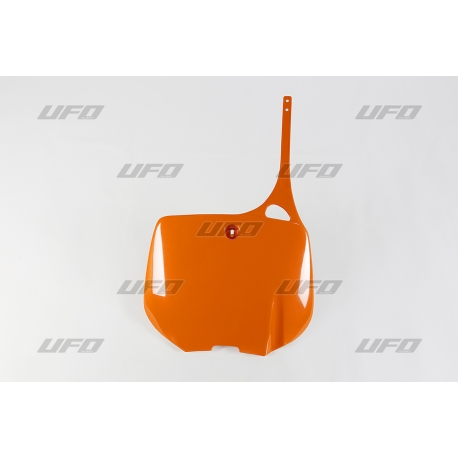 UFO TABLICA NA NUMER STARTOWY KTM 125/200/250/300/360/380/400/500/520/620 '93-98 KOLOR POMARAŃCZOWY '98-17