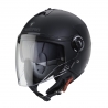 CABERG KASK OTWARTY JET Z BLENDĄ MODEL RIVIERA V4X SOLID KOLOR CZARNY MAT ROZMIAR XS