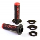 X-GRIP MANETKI (GRIPY) BRAAAAP GRIPS LOCK-ON-GRIP (Z ADAPTERAMI ROLGAZU) RED KOLOR CZERWONY