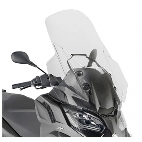 KAPPA SZYBA PIAGGIO MP3 HPE 400/400 SPORT/530 EXCLUSIVE '22, 71,5 X 65 CM (WYS. X SZER.) PRZEZROCZYSTA