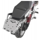 KAPPA 2024/06 STELAŻ KUFRA CENTRALNEGO (ANODOWANE ALUMINIUM) MOTO GUZZI V 85 TT '24- ALUMINIOWY MONOKEY