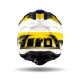 KASK MOTOCYKLOWY AIROH AVIATOR 3 MONARCH BLUE YELLOW GLOSS